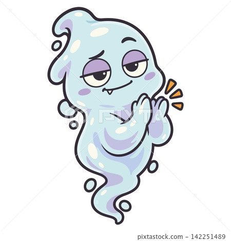 Cute Halloween monsters emoticon Cute Halloween monsters emoticon 142251489