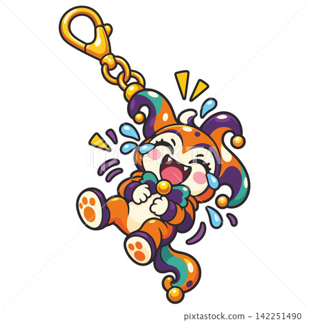 Cute Halloween monsters emoticon  142251490
