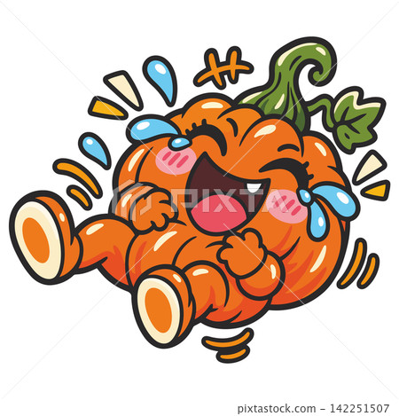 Cute Halloween monsters emoticon Cute Halloween monsters emoticon 142251507