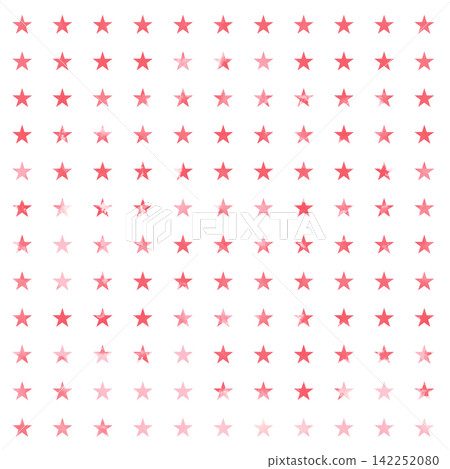 Watercolor-style star pattern, red Watercolor-style star pattern, red 142252080