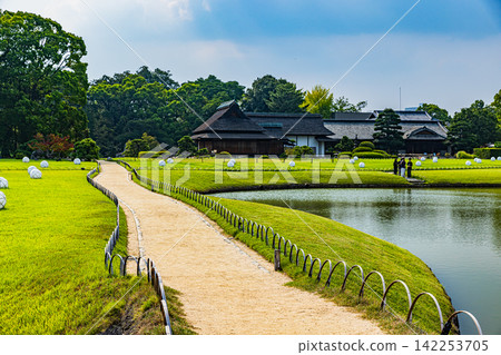 Okayama Prefecture: Scenery of Okayama Korakuen Garden Okayama Prefecture: Scenery of Okayama Korakuen Garden 142253705