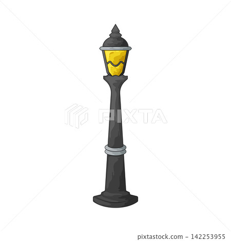 Illustration of Street Lamp Illustration of Street Lamp 142253955