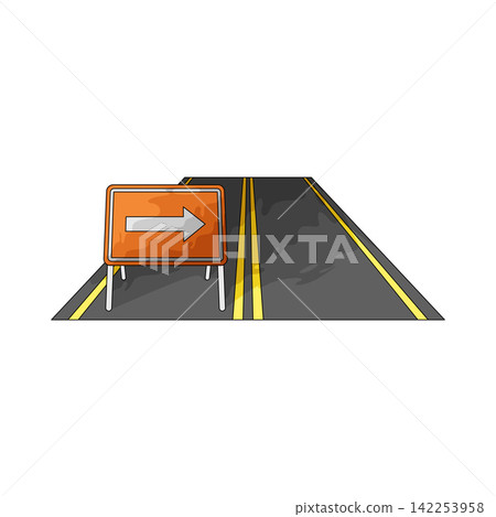 Illustration of Detour Illustration of Detour 142253958