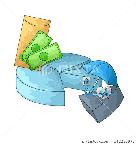 Illustration of Net Payt Illustration of Net Payt 142253975