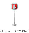 Illustration of Stop Sign 142254940