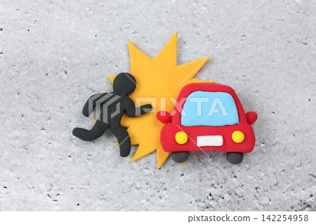 Car-pedestrian collision Car-pedestrian collision 142254958