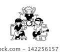 A band of three men 142256157