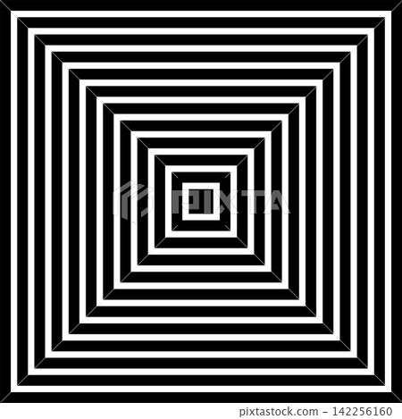 Square shape dynamic blend. Futuristic technology element Square shape dynamic blend. Futuristic technology element 142256160