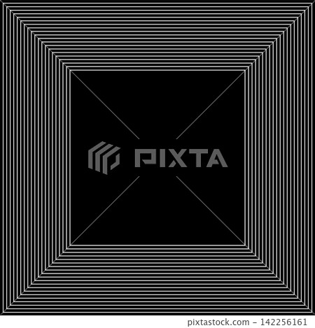 Square shape dynamic blend. Futuristic technology element Square shape dynamic blend. Futuristic technology element 142256161
