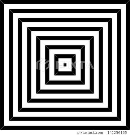 Square shape dynamic blend. Futuristic technology element 142256165