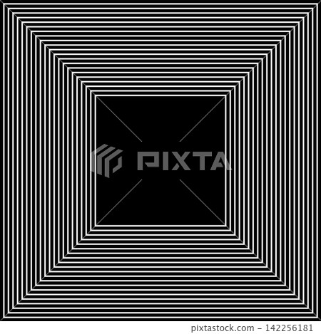 Square shape dynamic blend. Futuristic technology element Square shape dynamic blend. Futuristic technology element 142256181