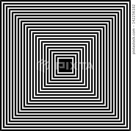Square shape dynamic blend. Futuristic technology element 142256182