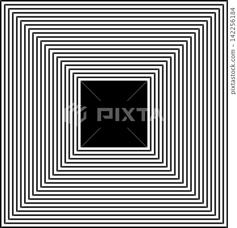 Square shape dynamic blend. Futuristic technology element 142256184