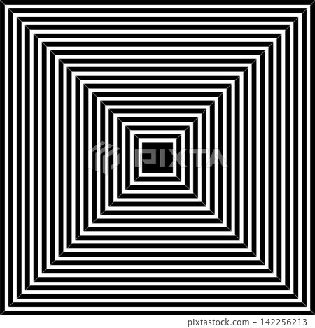 Square shape dynamic blend. Futuristic technology element Square shape dynamic blend. Futuristic technology element 142256213