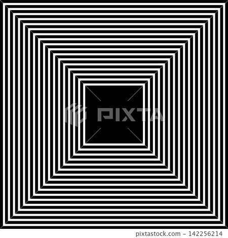 Square shape dynamic blend. Futuristic technology element Square shape dynamic blend. Futuristic technology element 142256214