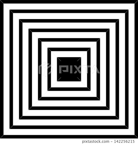 Square shape dynamic blend. Futuristic technology element 142256215