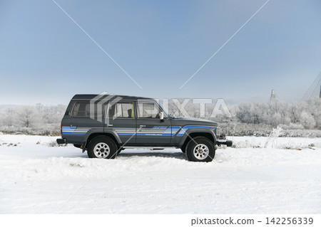 Extreme cold in Hokkaido 142256339