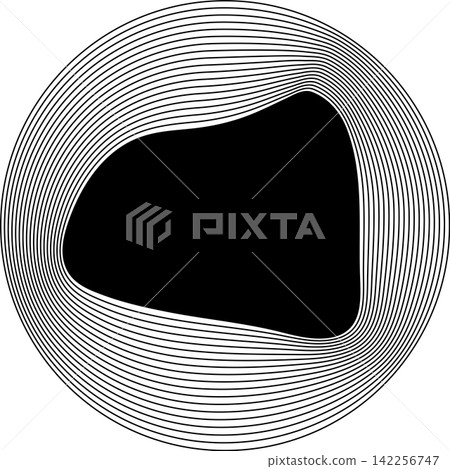 Circle frame emblem blend line for badges, banner, tag, logo Circle frame emblem blend line for badges, banner, tag, logo 142256747