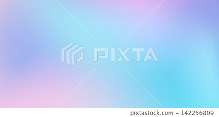 Soft iridescent blue purple gradient gradation background. Pastel spring sky backdrop. Gentle lilac and teal color gradation with glowing highlights for cosmetic presentations or music festival ads Soft iridescent blue purple gradient gradation background. Pastel spring sky backdrop. Gentle lilac and teal color gradation with glowing highlights for cosmetic presentations or music festival ads 142256809