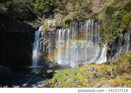 Shiraito Falls, Fujinomiya City, Shizuoka Prefecture / December 29, 2013 142257118