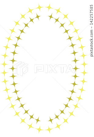 Ornate oval frame with transparent background. Cute empty frame box. Minimal decorative template Ornate oval frame with transparent background. Cute empty frame box. Minimal decorative template 142257585