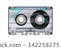 Nostalgic magnetic cassette tapes 142258275
