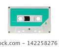 Nostalgic magnetic cassette tapes 142258276
