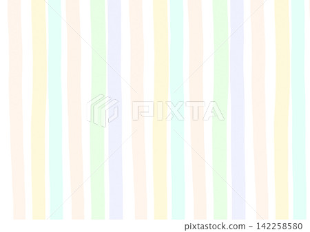 Simple watercolor stripes Simple watercolor stripes 142258580