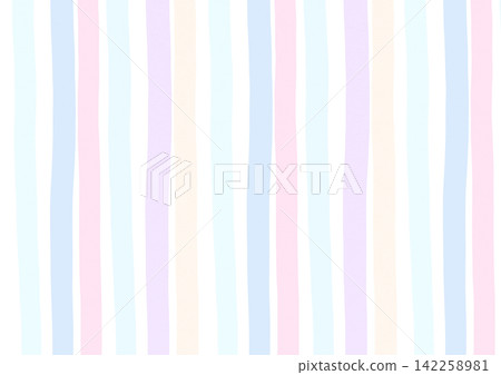 Simple watercolor stripes Simple watercolor stripes 142258981