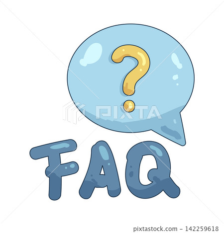 Illustration of faq Illustration of faq 142259618