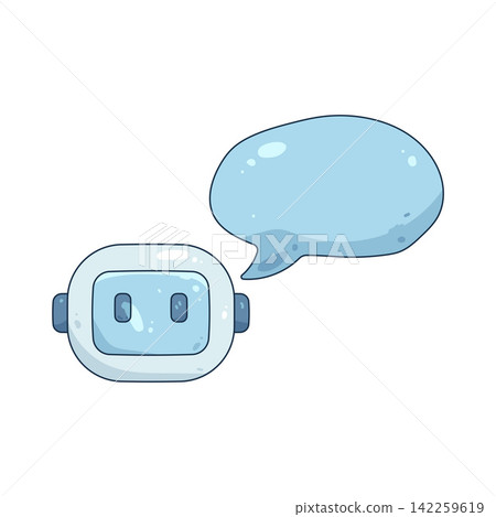 Illustration of chatbot 142259619
