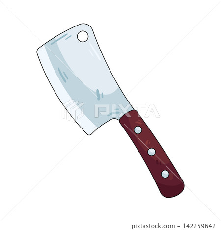 Illustration of cleaver Illustration of cleaver 142259642