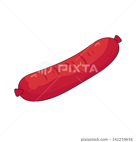 Illustration of sausage Illustration of sausage 142259656