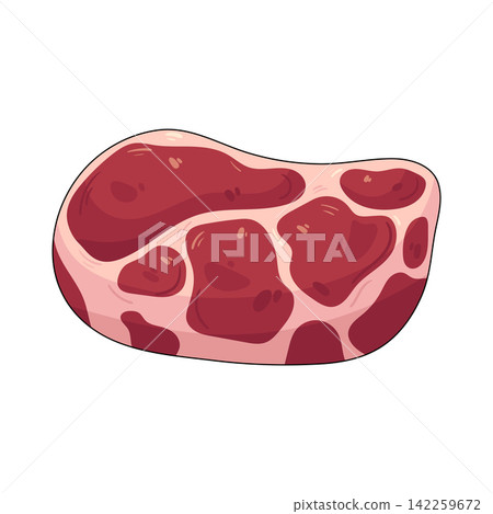 Illustration of raw beef Illustration of raw beef 142259672