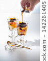 anmitsu, mitsumame mixed with an, wagashi 142261405