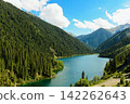 Kolsai lakes Almaty, Kazakhstan, beautiful landscape 142262643
