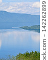 Towada lake seen from the shipping pass 142262899