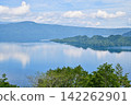 Towada lake seen from the shipping pass 142262901