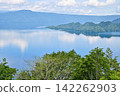 Towada lake seen from the shipping pass 142262903