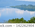 Towada lake seen from the shipping pass 142262904