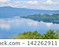 Towada lake seen from the shipping pass 142262911