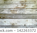 Weathered Wooden Plank Background 142263372