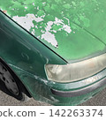 Old Car with Peeling Paint 142263374