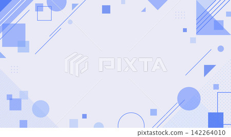 Modern background with blue geometric pattern and copy space. Modern background with blue geometric pattern and copy space. 142264010