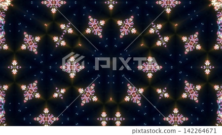 Fireworks kaleidoscope pattern graphic Fireworks kaleidoscope pattern graphic 142264671
