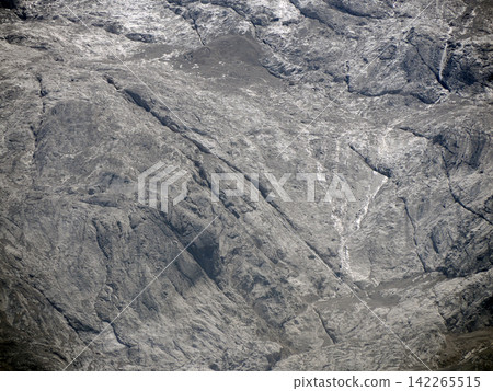 marmolada glacier melting in summer season marmolada glacier melting in summer season 142265515