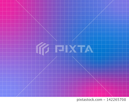 Pink and blue-violet neon gradient and grid background Pink and blue-violet neon gradient and grid background 142265708