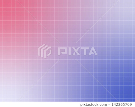 Pale pink and blue-violet gradient with a grid background Pale pink and blue-violet gradient with a grid background 142265709