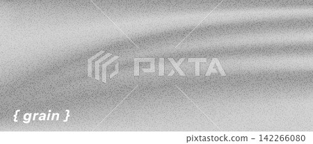Gray gradient and dense grain form concentric curves on a soft white background. Dark gradient dissolves into fine grain with airbrush depth. Corporate vector backdrop for annual report cover Gray gradient and dense grain form concentric curves on a soft white background. Dark gradient dissolves into fine grain with airbrush depth. Corporate vector backdrop for annual report cover 142266080