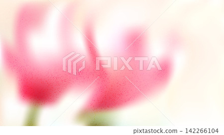 Soft blur flower on pastel ivory background for spring stationery and spa promo design. Grainy pink bloom with abstract gradation glow. Vector blurred flower backdrop with gentle floral haze Soft blur flower on pastel ivory background for spring stationery and spa promo design. Grainy pink bloom with abstract gradation glow. Vector blurred flower backdrop with gentle floral haze 142266104